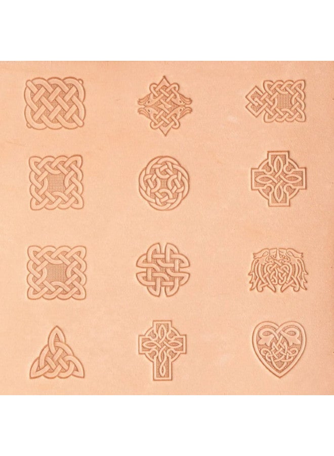 Tandy Leather Craftool Celtic Stamp Set of 12 8161-00 - Image 1
