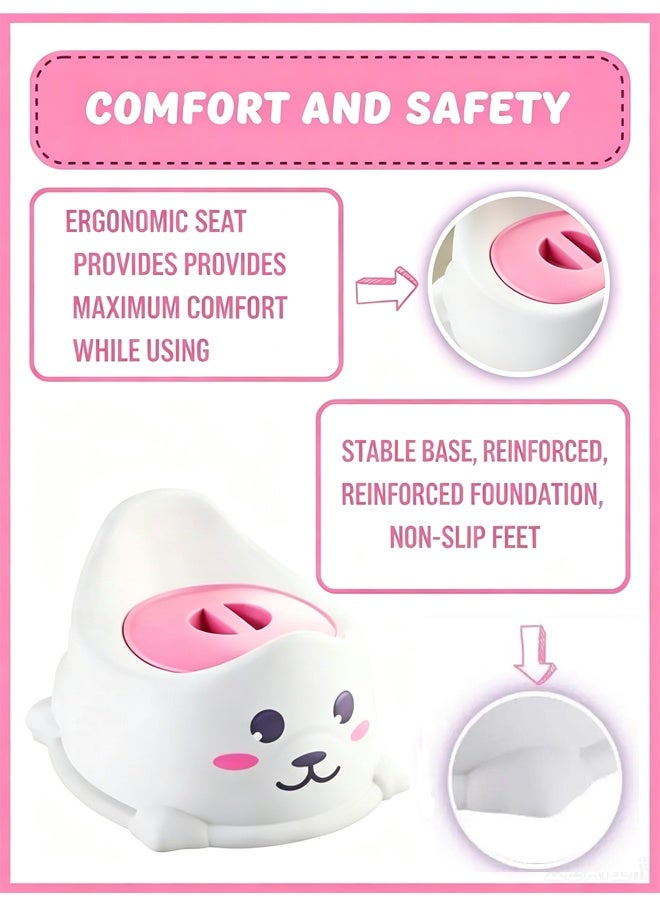 Aissiora Baby Potty Training Seat Babies Toilets Children's toilets Children potty training potty Toilet with lid Bottom anti slip Safe and stable - Image 3