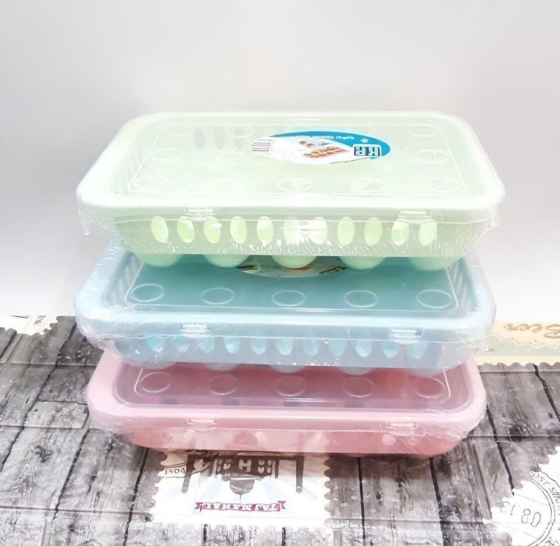 High-Quality Egg Tray - Durable 15-Egg Plastic Holder Perfect for Home Storage, Prevents Cracking and Reduces Waste - Image 5
