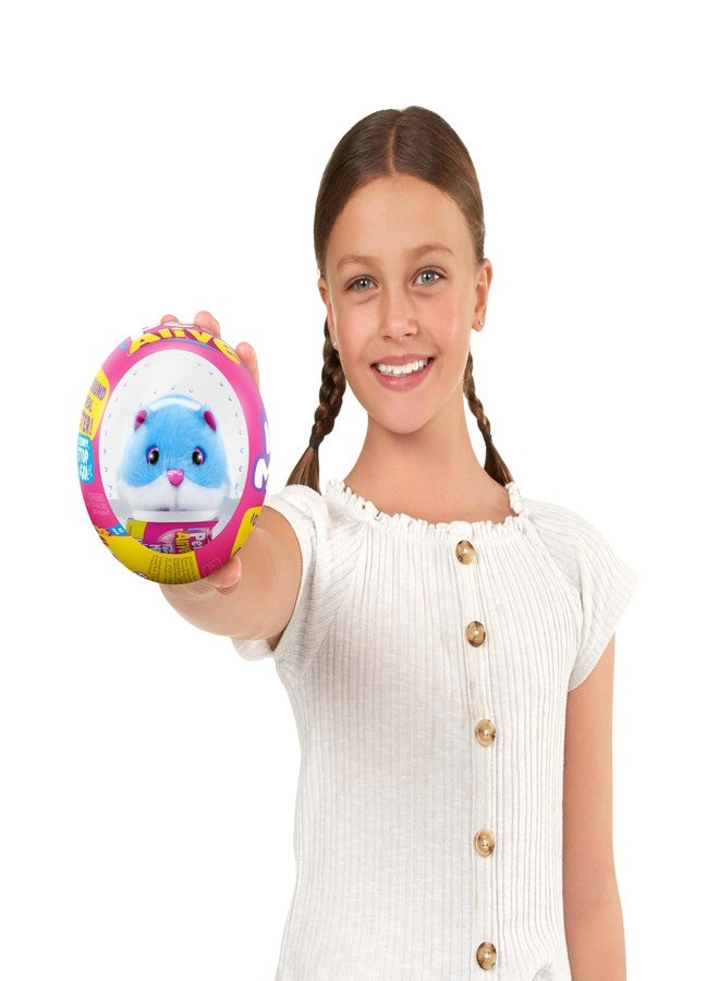بيتس ألايف هامستر هامسترمانيا (أزرق) من زورو، حيوان أليف إلكتروني، أكثر من 20 صوتًا تفاعليًا، لعبة كرة هامستر للبنات والأطفال - Image 5