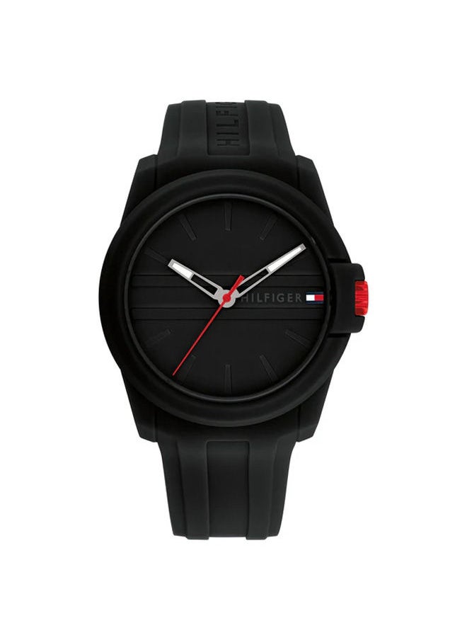 TOMMY HILFIGER - Silicone Analog Watch 171.0596 - Image 1