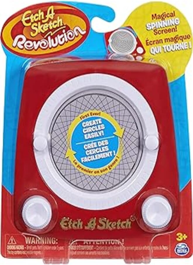 Etch A Sketch Revolution, Drawing Toy with Magic Spinning Screen, for Ages 3 and up - pzsku/ZA397244E5AC554E9598EZ/45/_/1718536092/d4fbec03-808f-40c4-b75d-55d835b6831e