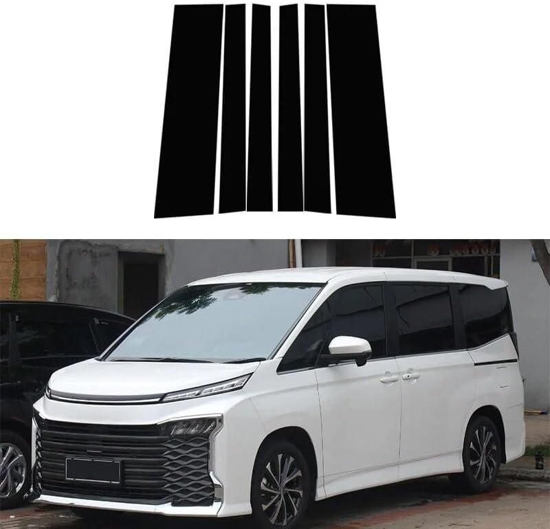 Vuzmode 6Pcs Car Pillar Posts Trim Stickers - Image 5