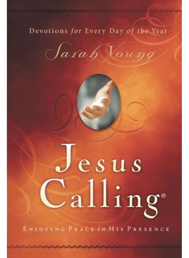 Jesus Calling Padded Hardcover with Scripture References Enjoying Peace in His Presence A 365 Day Devotional - Hardback