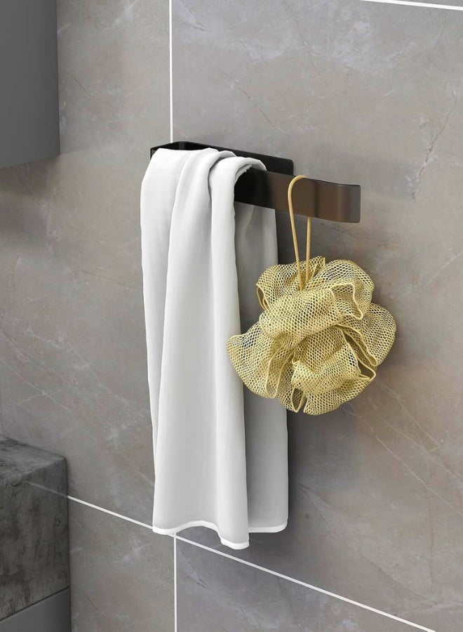 Chase Up Self-Adhesive Towel Holder No Drilling Towel Rail Extra Strong Hold for Bathroom and Kitchen – 40cm Silver Stainless Steel, Wall Mounted - Image 3