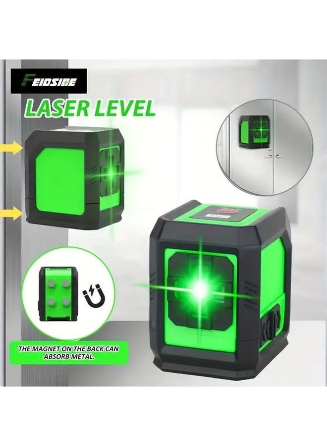 Standard Self Leveling 2 Line Laser Level Magnetic Cross Line High Precision 100ft Range For Construction And Picture Hanging - Image 5