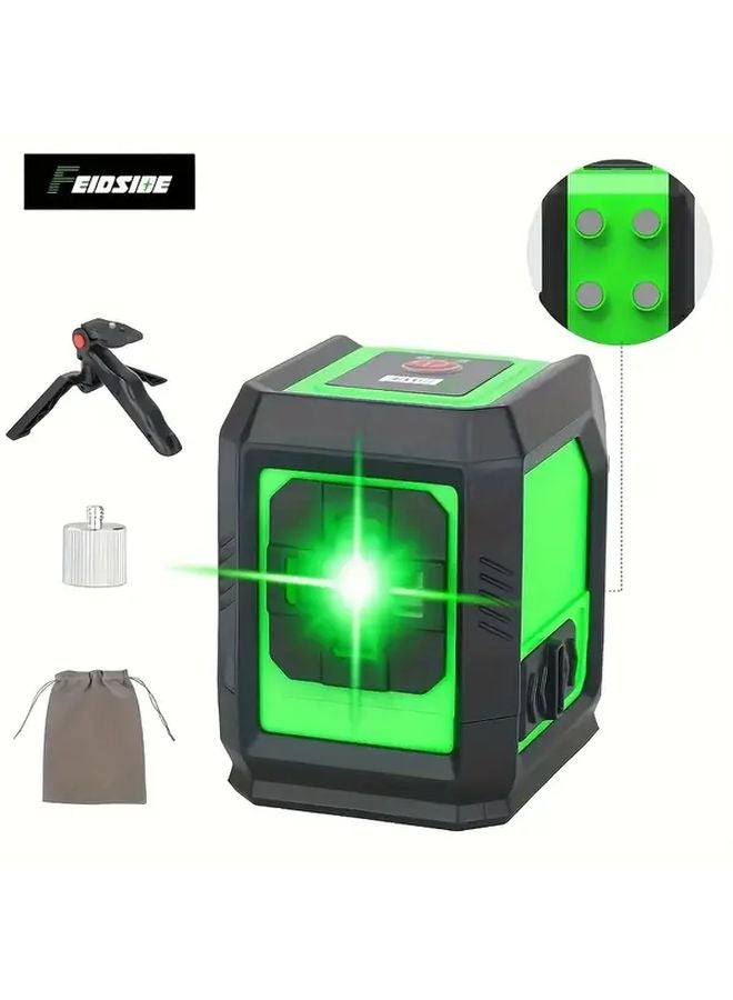 Standard Self Leveling 2 Line Laser Level Magnetic Cross Line High Precision 100ft Range For Construction And Picture Hanging - Image 2