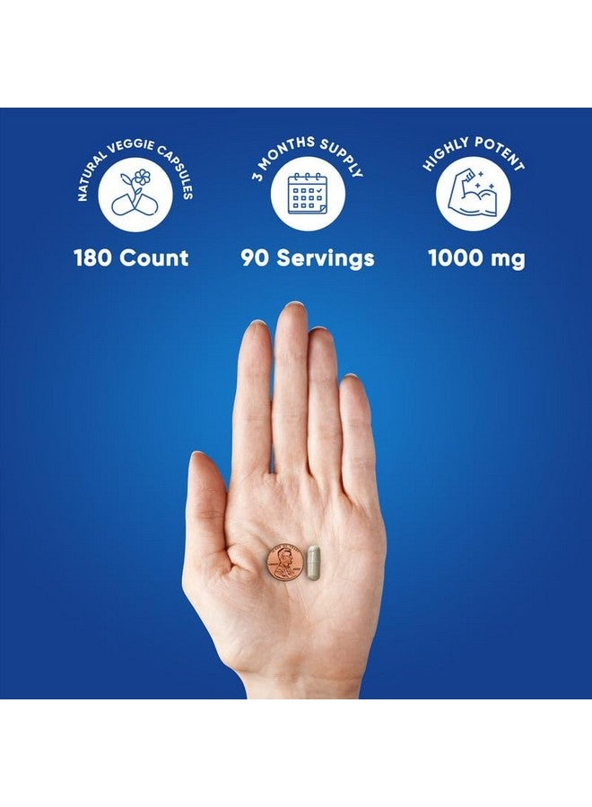 We Like Vitamins Diosmin Hesperidin 1000mg - 180 Capsules - 90 Day Supply - Diosmin and Hesperidin Supplement - Helps to Support Healthy Circulation, Veins, Capillaries, and Lymphatic Drainage - Image 3