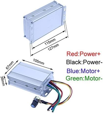 NewZoll DC 1260V 30A PWM DC Motor Speed Controller Motor Switch Reversible Switching Module Maximum Current 35A  - Image 5
