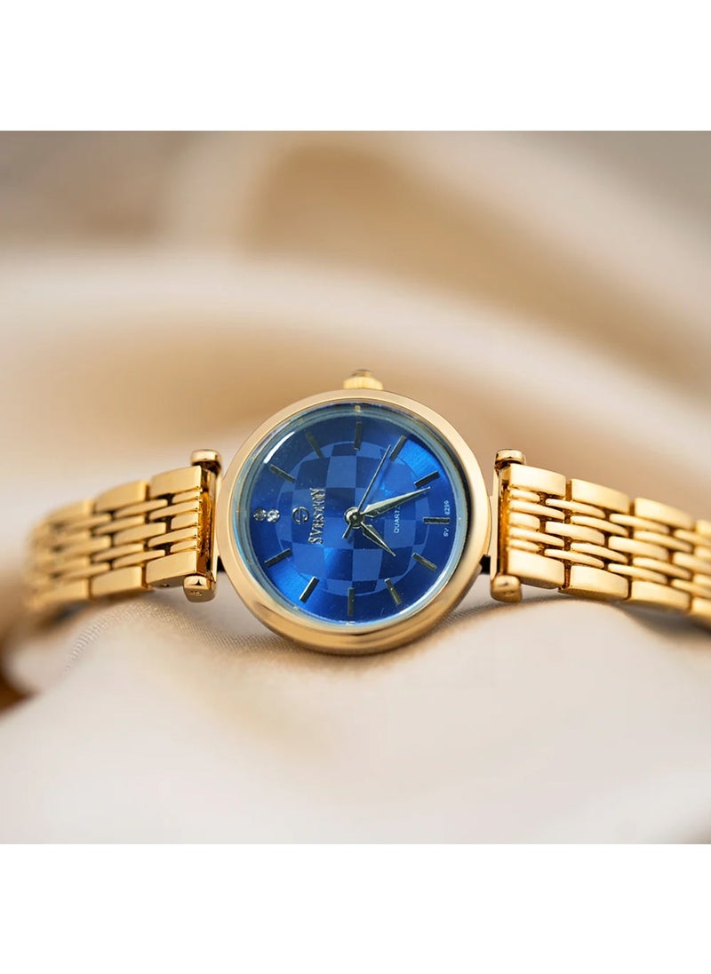 Sveston - Women’s Analog Quartz Gold Stainless Steel Watch SV6299 - 31mm - Image 1