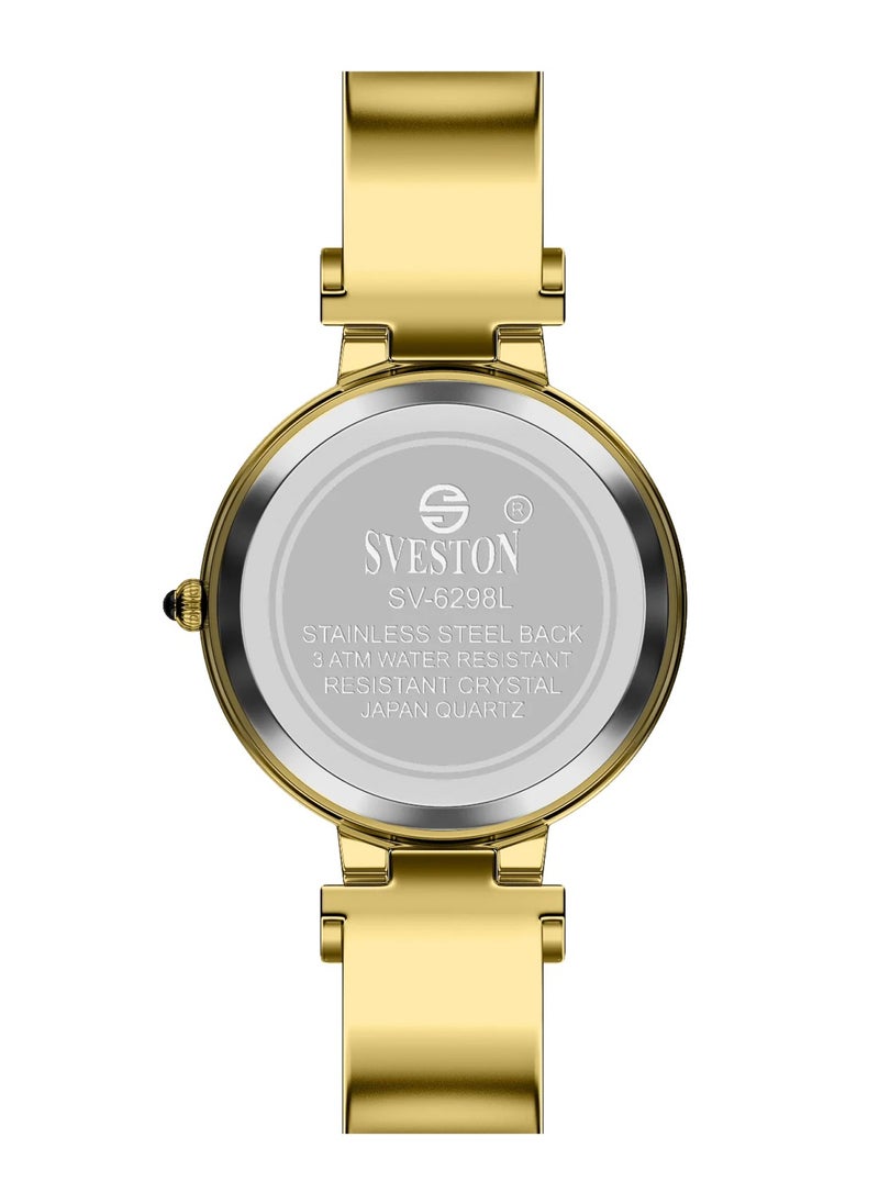 Sveston - Women’s Analog Quartz Gold Stainless Steel Watch SV6299 - 31mm - Image 1