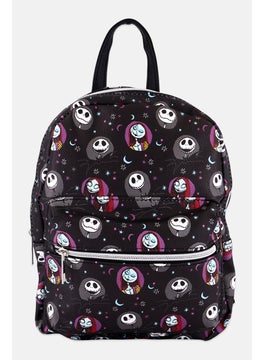 Kids Girl The Nightmare Before Christmas Mini Backpack 27 H x 24 L x 7 W cm, Black Combo
