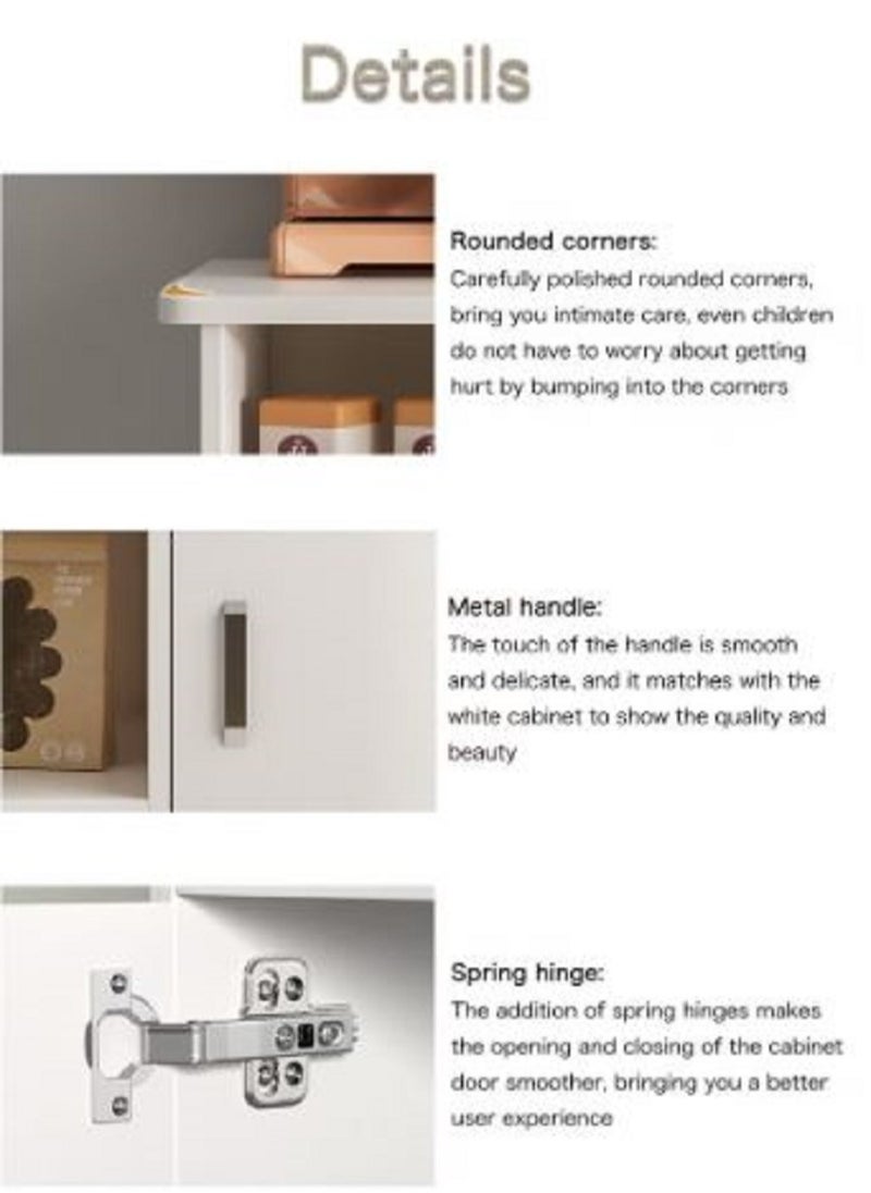 AGD - Coffee Corner MDF Coffee Cabinet With Large Storage Capacity For Living Room Or Office - Image 1