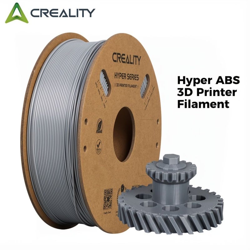 كرياليتي هايبر خيوط ABS الأبيض مادة الطباعة ثلاثية الأبعاد عالية السرعة مقاومة للحرارة - Image 2