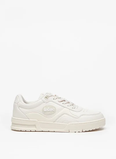 Lee Cooper Women'S Logo Detail Casual Sneakers With Lace-Up Closure