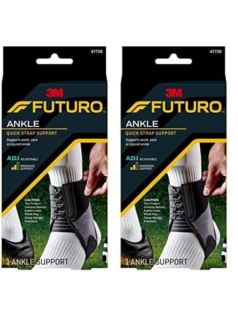 FUTURO Futuro Quick Strap Ankle Support Adjustable Pack of 2  - Image 1