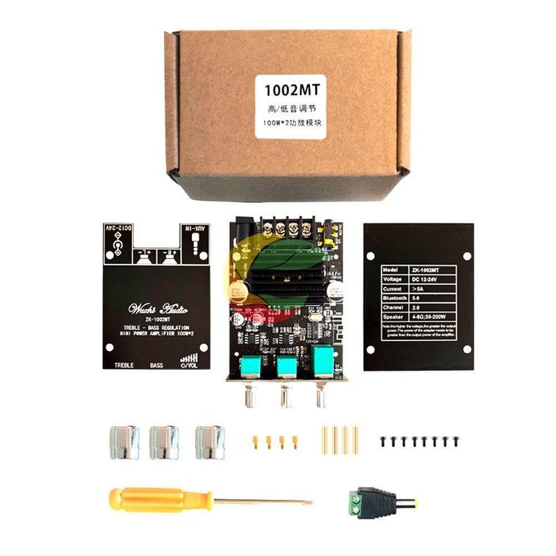 TPA3116 100WX2 لوحة طاقة صوتية مصغرة مزدوجة القنوات مع تعديل جهير - Image 2