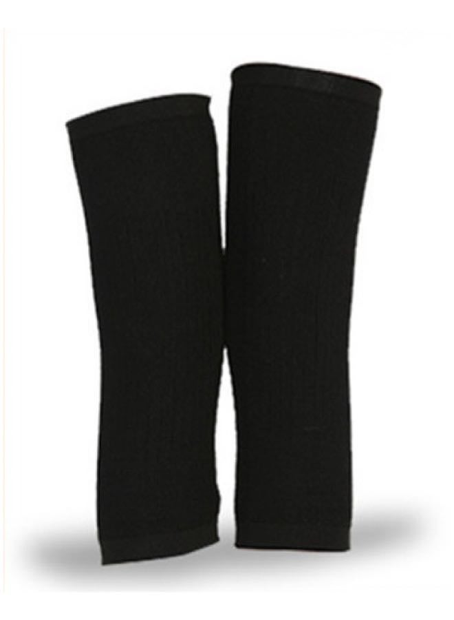 Generic 1-Pair Knit Cashmere Warm Supports Knee Brace Soft Comfortable Knee Sleeve Wrap Circulation Improvement Kneepad Leg Warmer Joint Band for Men and Women，Applicable population weight: 50-80KG  - Image 2