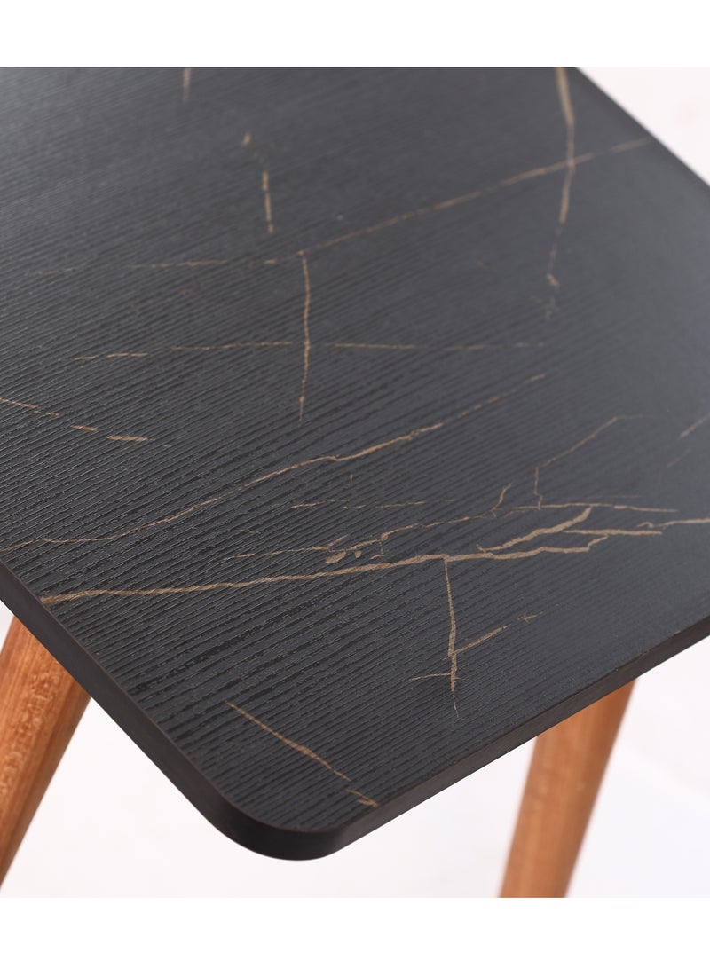 Generic Square coffee table 43x47x47cm zan legs - Image 4