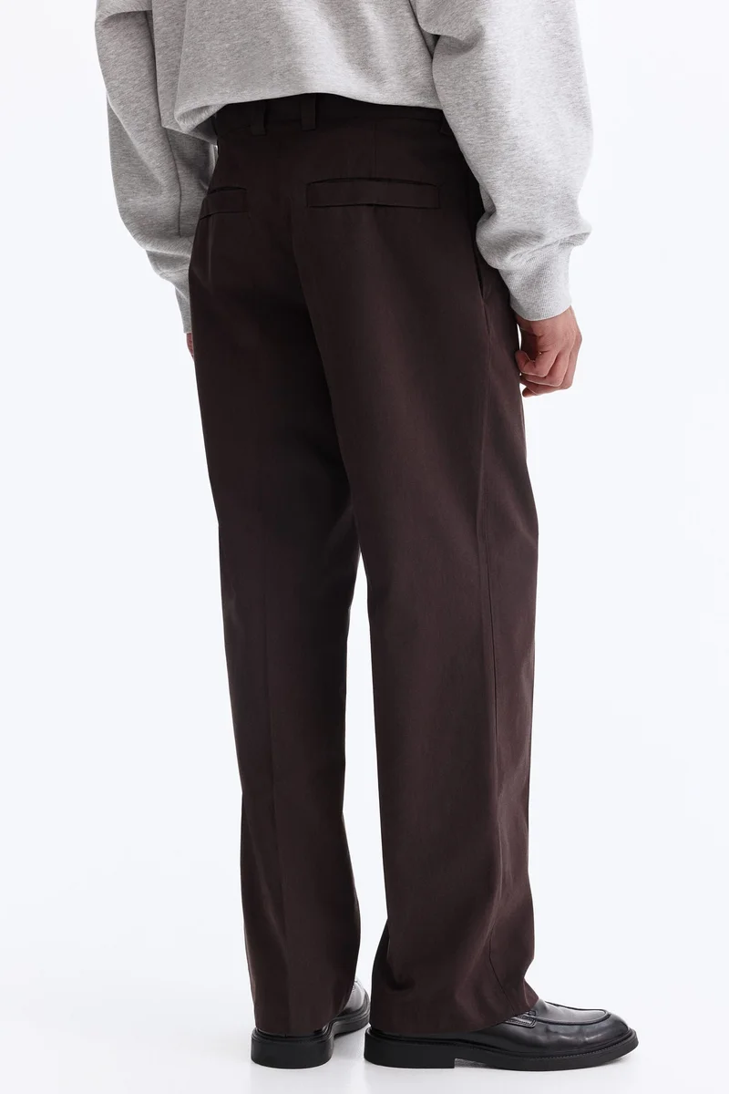 H&M  Relaxed Fit Tailored trousers for Men | Best Price UAE