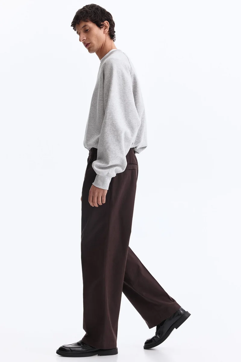 H&M  Relaxed Fit Tailored trousers for Men | Best Price UAE