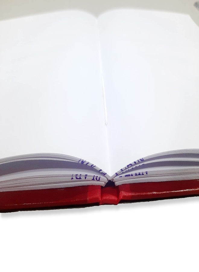 LRS Short Size Hard Bound Notebook Plain - 500 Pages - 22 * 17cm - 80 GSM Smooth Maplitho Paper - Image 3