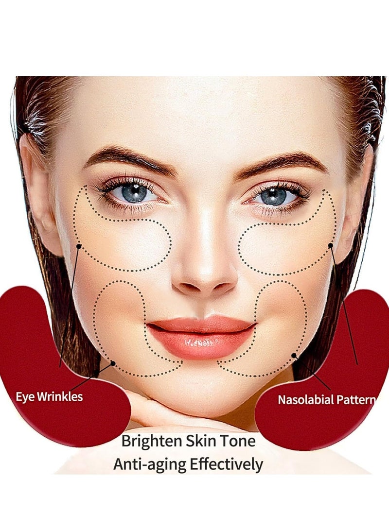 Fair King Eye Patches, Red Ginseng Eye Masks for Puffy Eyes and Dark Circles, For Beauty and Personal Care, Dark Circles Treatment, Anti-Wrinkle Eye Masks, Moisturizing Eye Masks, Korean Skincare(10Pcs) - Image 2