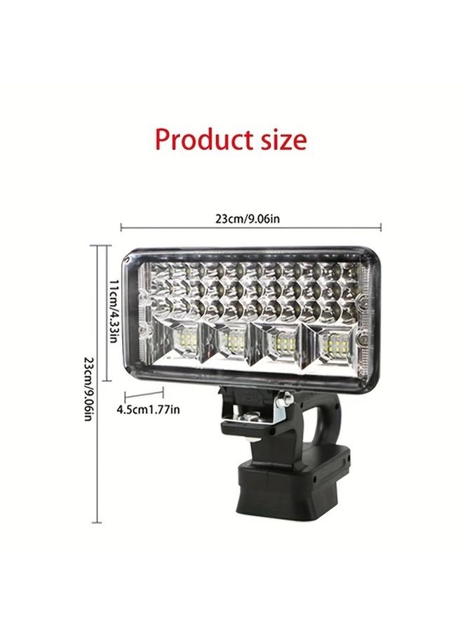 Dayi A6 A7 7 Inch Handheld LED Work Light With 57 Lamp Beads High Brightness Long Lifespan - Image 3