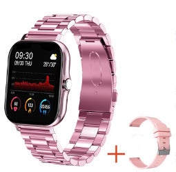 Smartwatch Y13/GT20 Step Tracker HR Bluetooth Call GT2 Powder rubber powder three-ball steel belt
