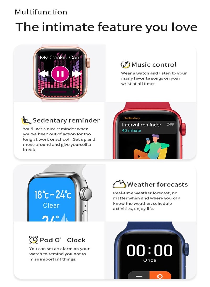 Watch 8 Max Smart Watch With New Amazing Functions 1.85 Inch Bluetooth Touch Screen