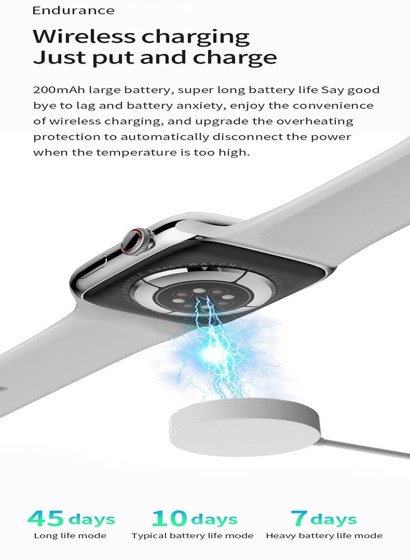 Watch 8 Max Smart Watch With New Amazing Functions 1.85 Inch Bluetooth Touch Screen