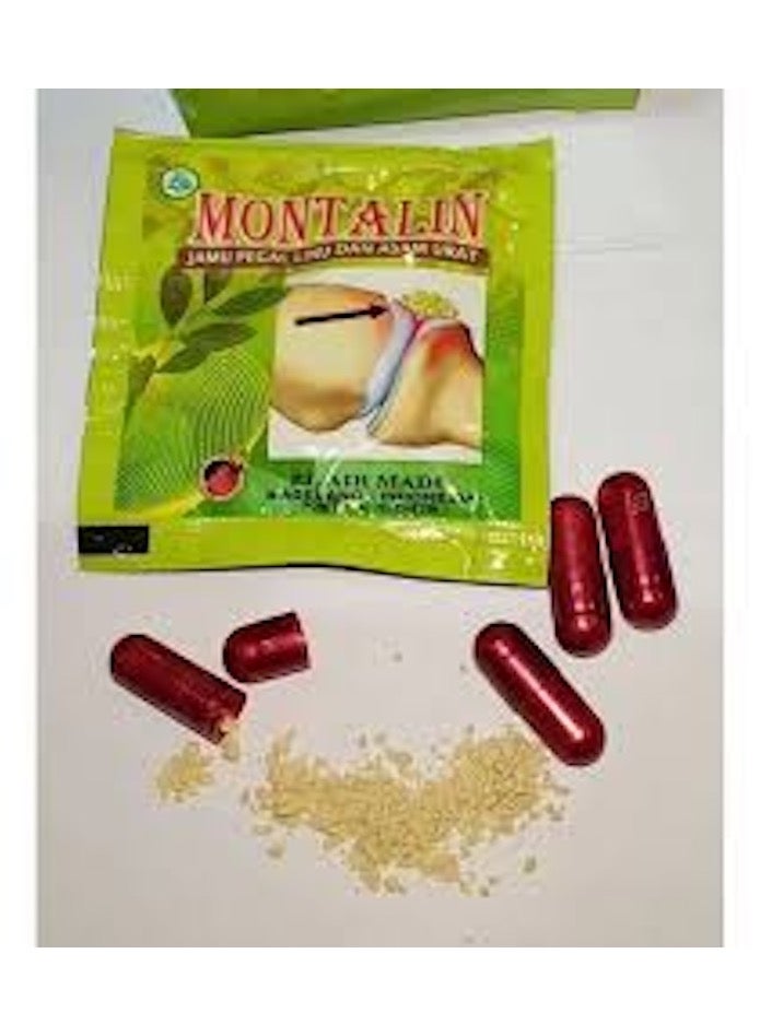 Montalin Capsule Asli 1 Sachet (4 Capsules)