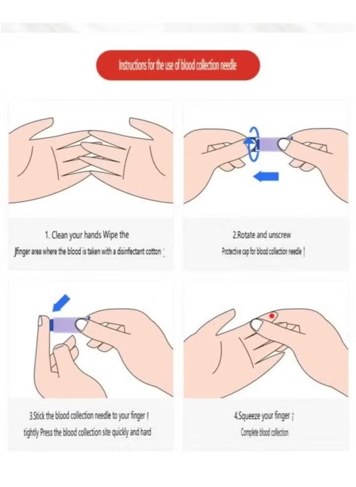 أول جميع أدوات اختبار HIV2/1 مجموعة اختبار الإيدز اختبارات الدم للإيدز الإيدز الزهري * 2 مجموعات  - Image 4