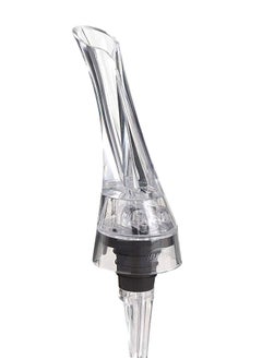 NIBEMINENT Aroma Aerating Wine Pourer With Stand Clear/Black  - Image 2