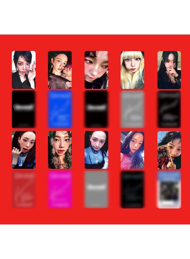 NIBEMINENT 10 Pcs Kpop AESPA - KARINA ARMAGEDDON Lomo Cards Card For Fans Collection Gifts - Image 1