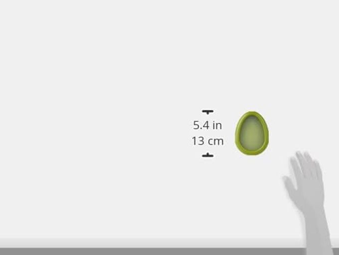 joie Avocado Food Saver Stretch Pod, Silicone, One Size, Green, 1 Count - Image 3