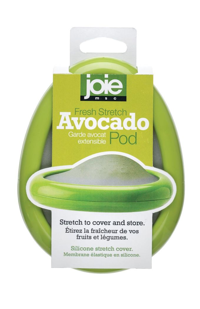 joie Avocado Food Saver Stretch Pod, Silicone, One Size, Green, 1 Count - Image 4