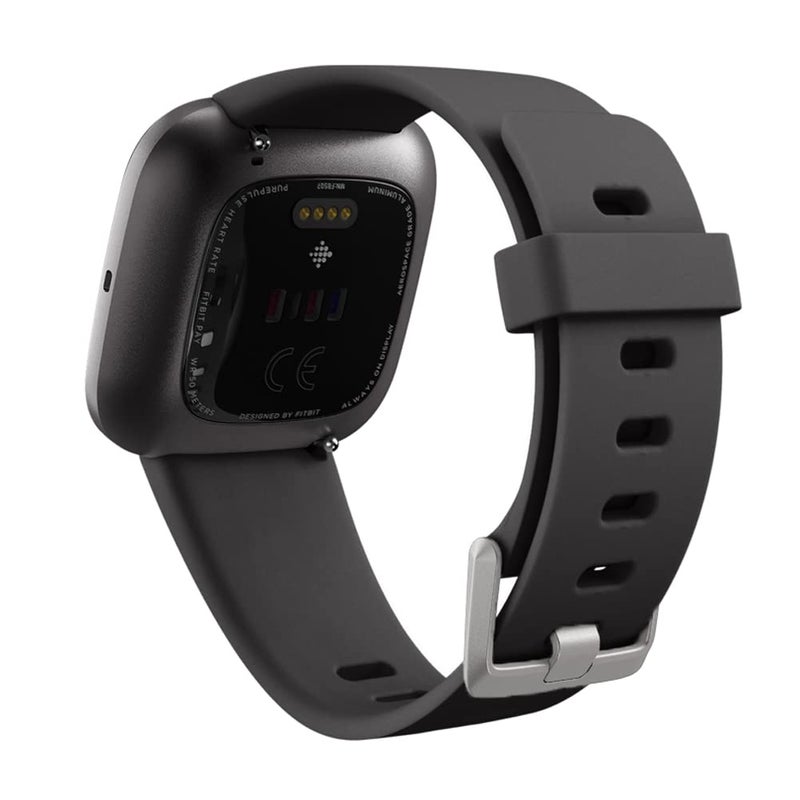Yuuol Replacement Bands Compatible with Fitbit Versa/Versa 2 / Versa Lite, Silicone Adjustable Classic Accessory Wristband Fitness Straps for Women Men Small and Large - Image 2