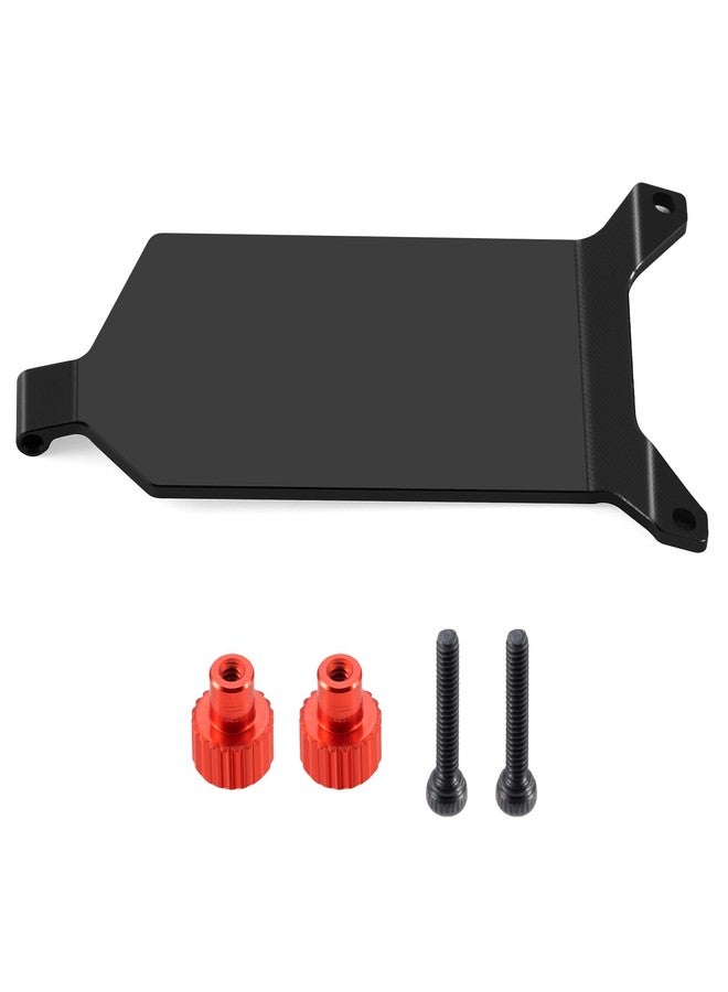 JGGZONE Aluminum Alloy Electronics and Receiver Mounting Plate for 1/24 Buggy Losi Micro-B 2WD Buggy RC Car Upgrade Parts Accessories Replacement (Black) - Image 2