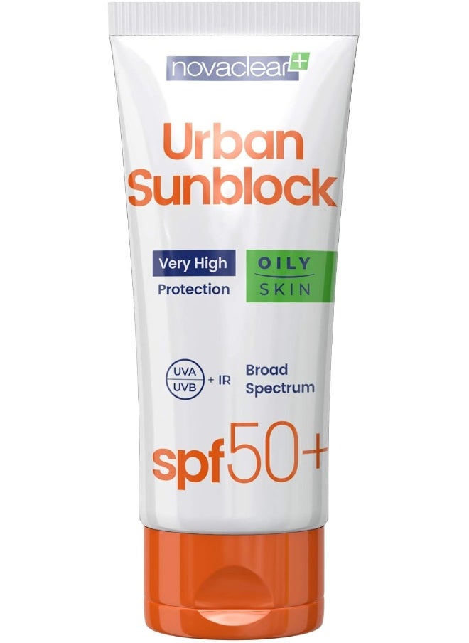 novaclear - Novaclear Sunblock SPF 50 Oily Skin - Image 1