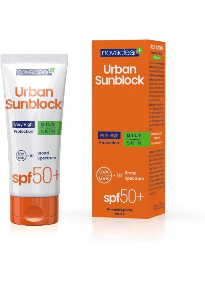 novaclear - Novaclear Sunblock SPF 50 Oily Skin - Image 1