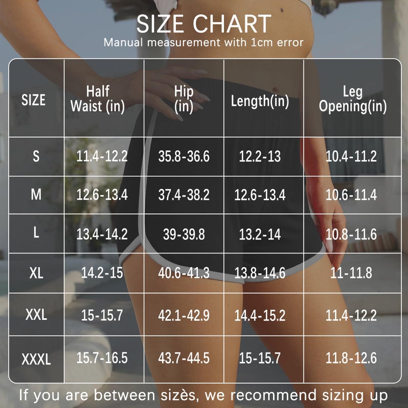 URATOT 7 Pack Womens Cotton Shorts, Dolphin Booty Athletic Gym Sports Shorts for Yoga Lounge Running - Image 4