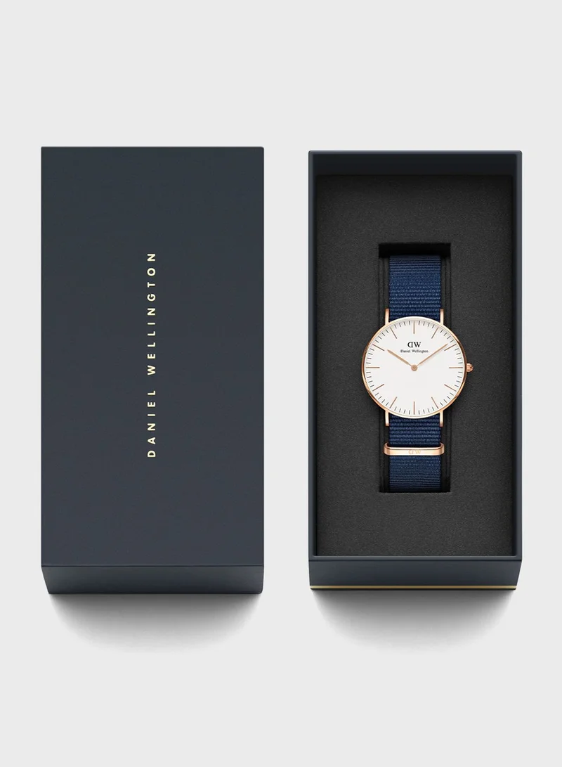 DANIEL WELLINGTON Classic 36 Bayswater Analog Watch