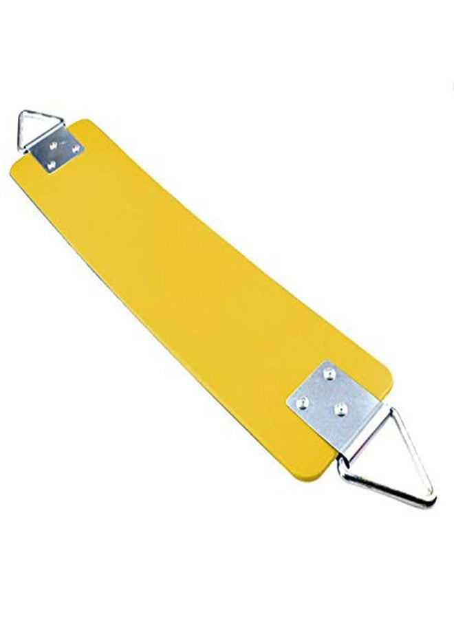 SSD RC SSD Flexible Heavy Duty Swing Seat Set with Metal Triangle Ring for Kids/Adults | Weight Support Upto 300kg (YELLOW01) - Image 1