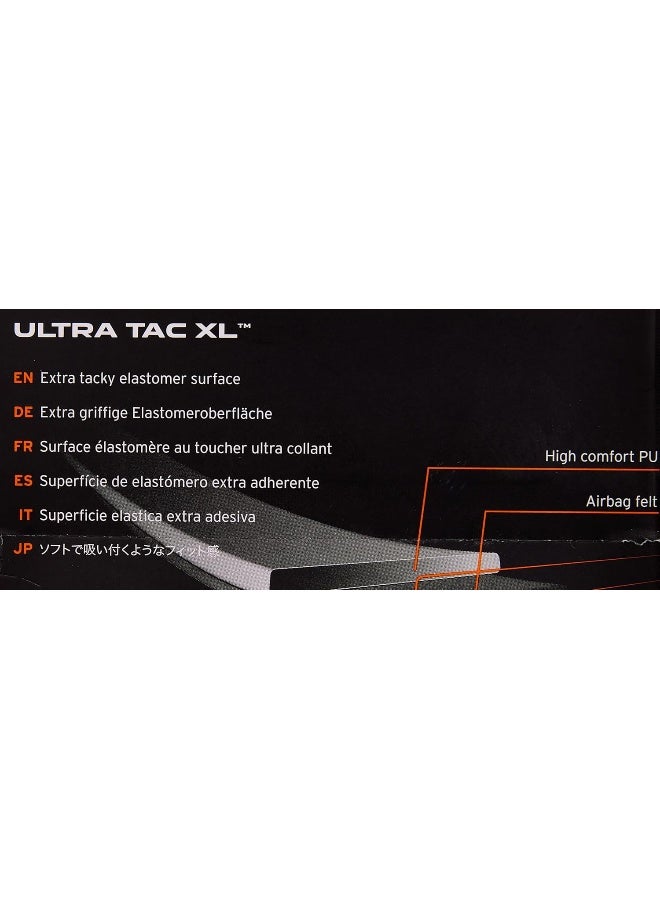 هيد مقبض مضرب الاسكواش Ultra Tac XL Overwrap، أسود - مقابض اسكواش ممتازة مصممة للأداء والمتانة والراحة - Image 3