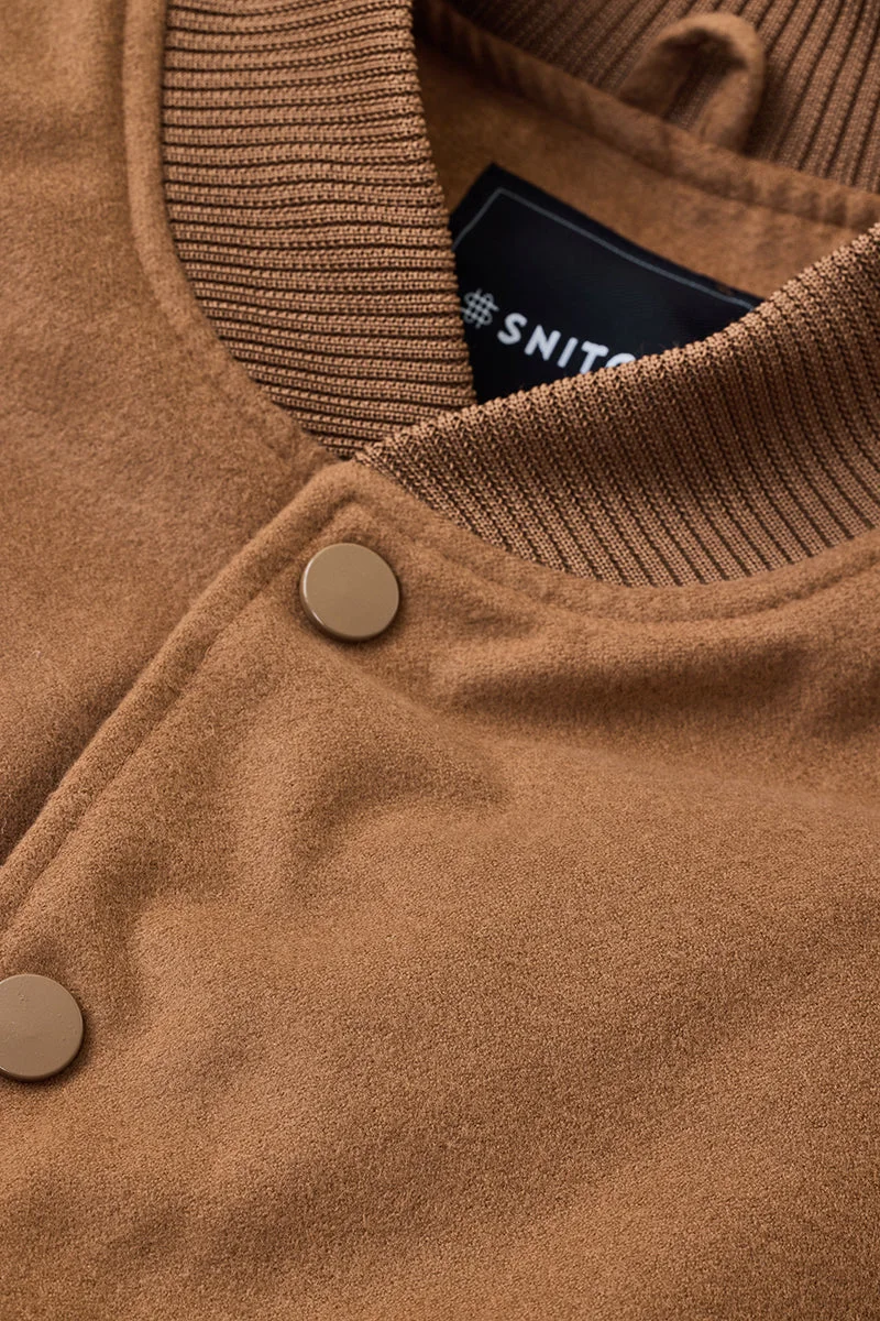 سنيتش Snap Button Bomber Jacket