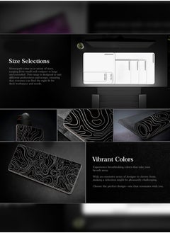 Haidue Large Waterproof Anti-Slip Rubber Gaming Mouse Pad Suitable for Gaming, Office  - Image 4
