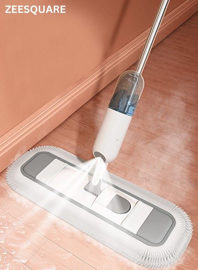 ZEESQUARE Spray Mop with 2 Washable Microfiber Pads-Cleaning Mop with 350ML Refillable Water Tank-Ceramic Floor Mop for Home Kitchen - Image 4