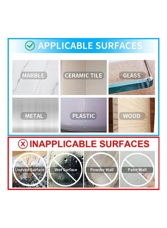 Generic 100 Pcs Double Sided Tape Double Sided Sticker Nano Tape Clear Double Sided Tape for Home Office Supplies Tapes for Walls Hanging  - Image 2