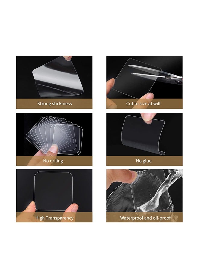 Generic 100 Pcs Double Sided Tape Double Sided Sticker Nano Tape Clear Double Sided Tape for Home Office Supplies Tapes for Walls Hanging  - Image 3
